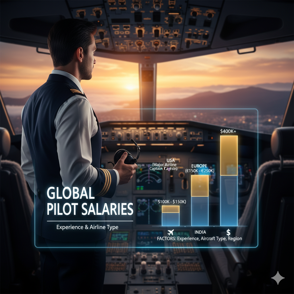 Pilot Salaries Globally