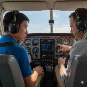 Step1 How to Become a Pilot in India After 12th