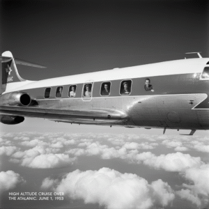 De Havilland Comet – the world’s first commercial jet airliner introduced in 1952.