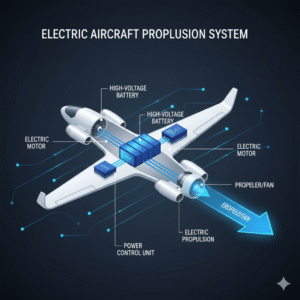 Electric planes battery 