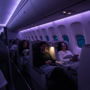 Quiet cabin environment on modern aircraft