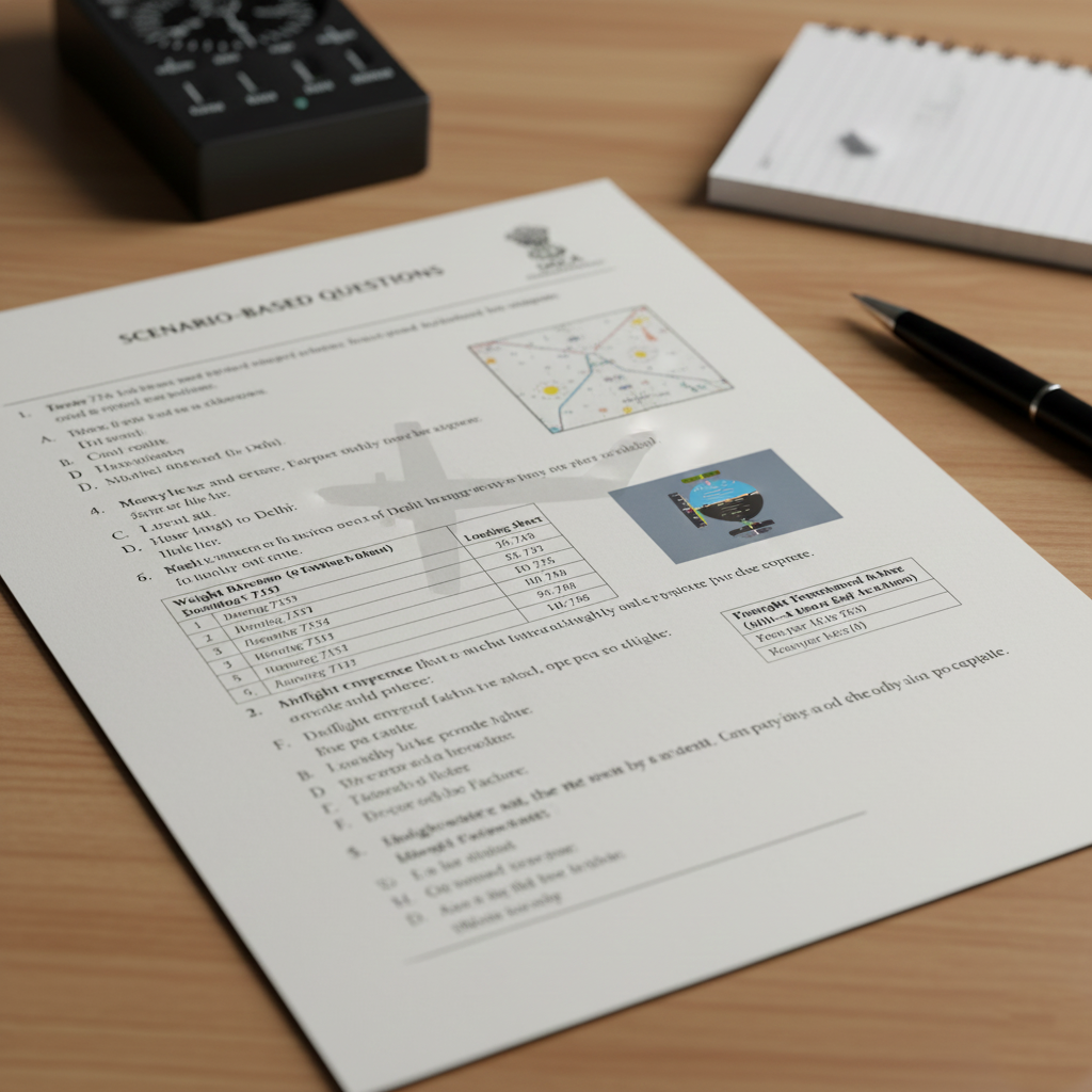 Scenario-based questions in DGCA exams