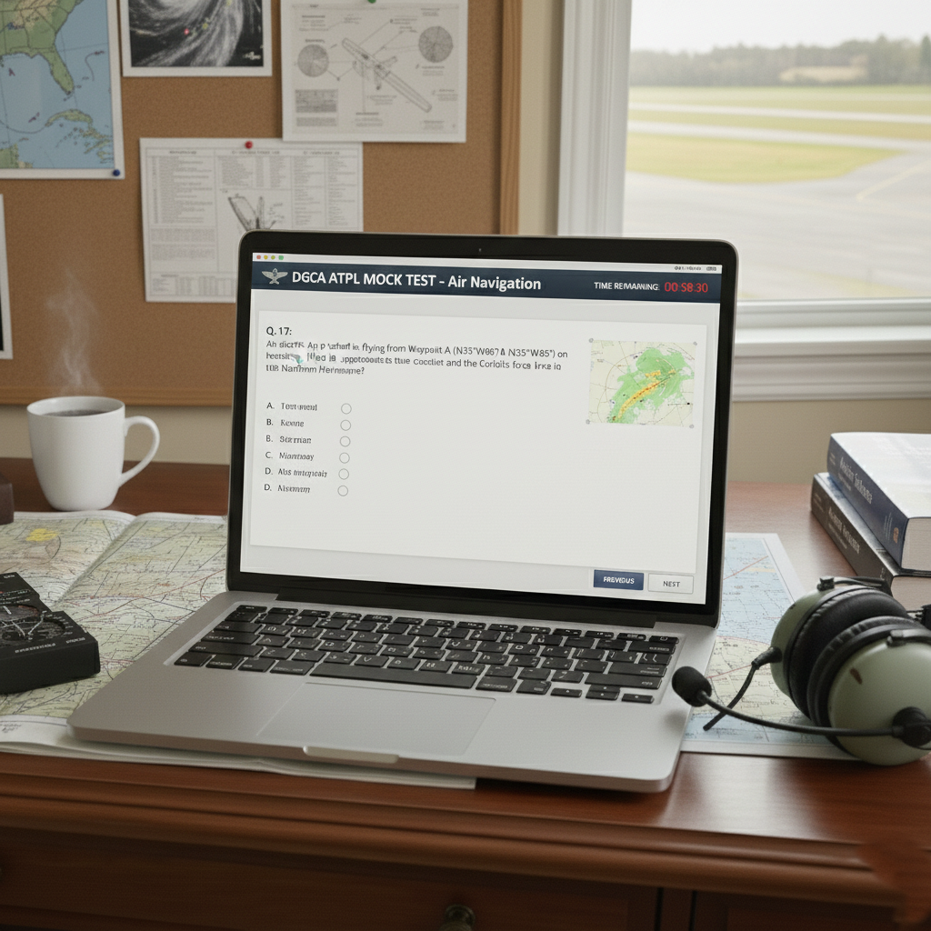Online DGCA mock test practice for pilot students