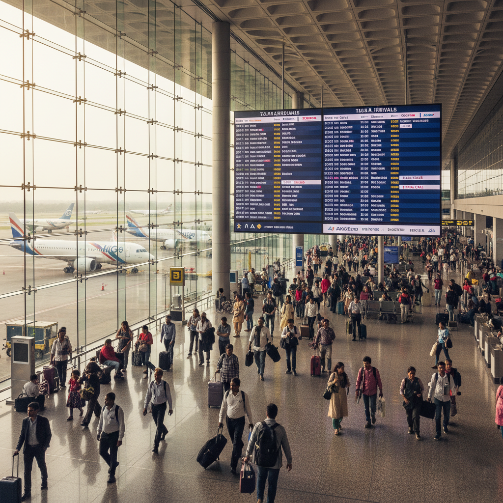 Route network comparison of IndiGo and Akasa Air