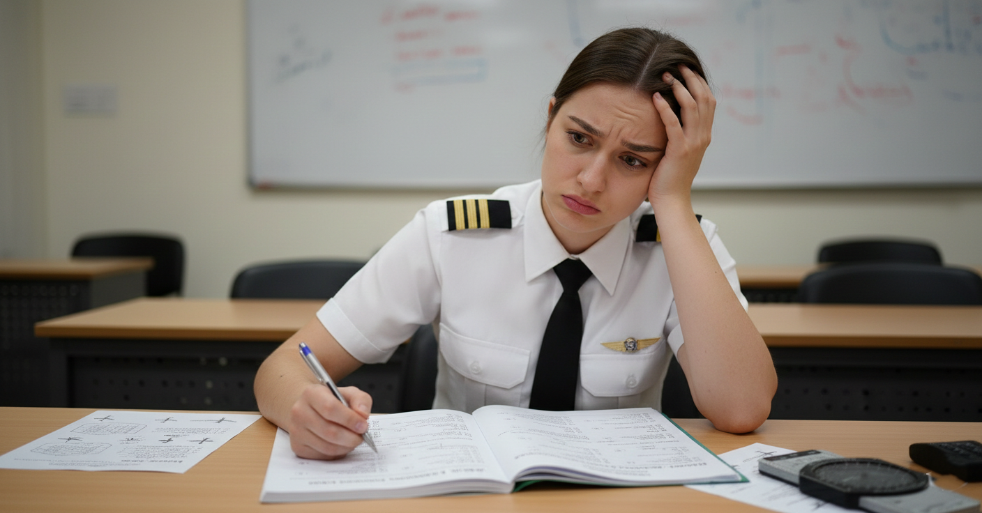 Student confused during DGCA aviation exam