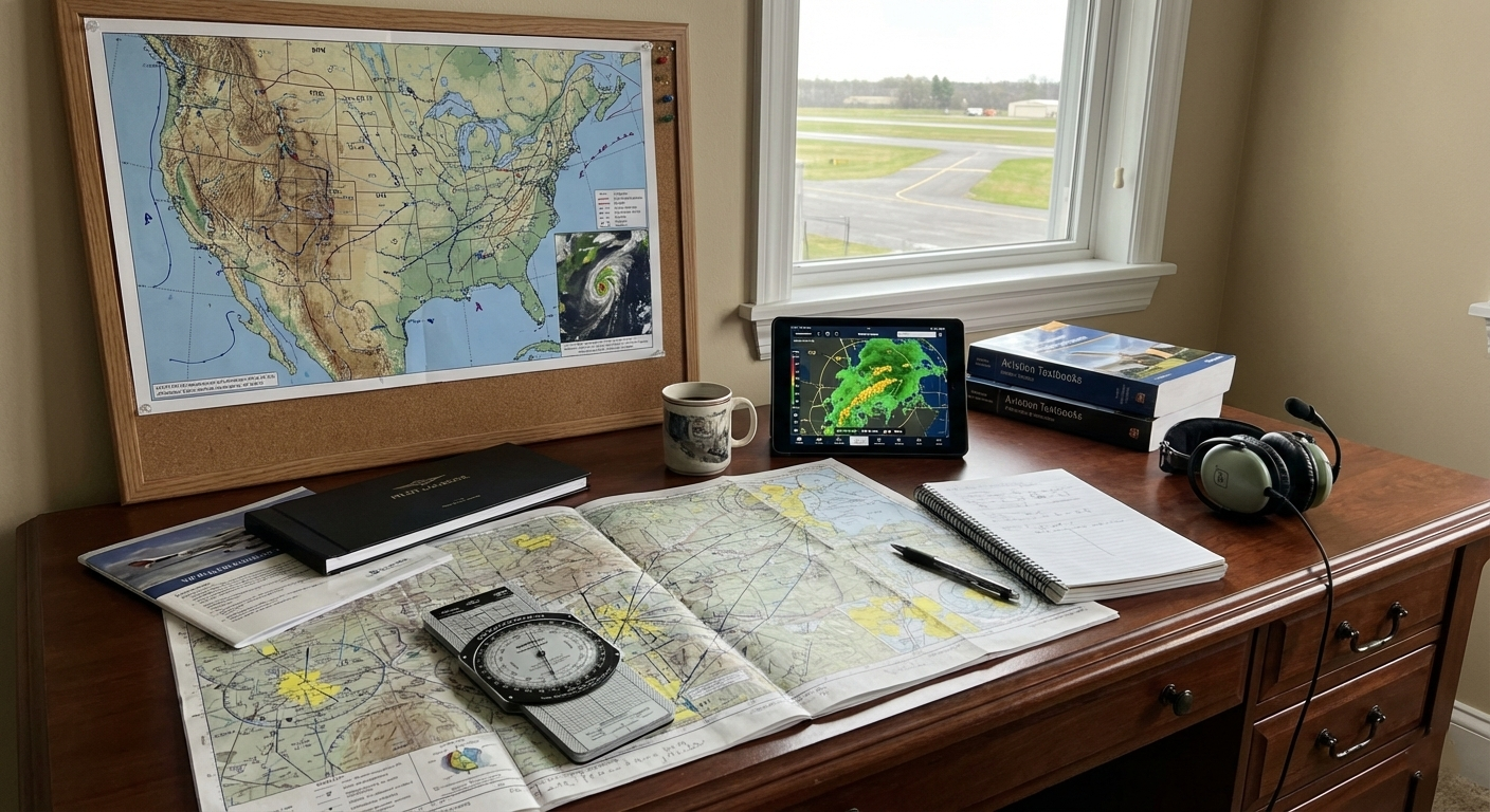 Air navigation and meteorology study material for DGCA exams
